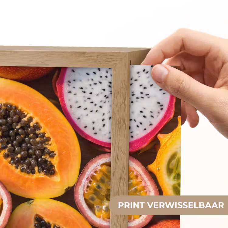 Lightbox - Wandlamp - Fruit - Geopend - Tropisch - Eten - Kleurrijk — 6