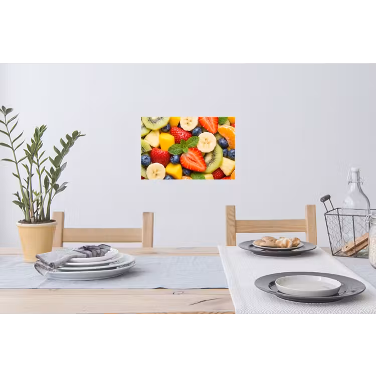 Muursticker - Fruit - Plakjes - Eten - Kleurrijk — 3