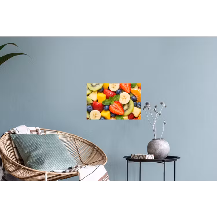 Muursticker - Fruit - Plakjes - Eten - Kleurrijk — 4