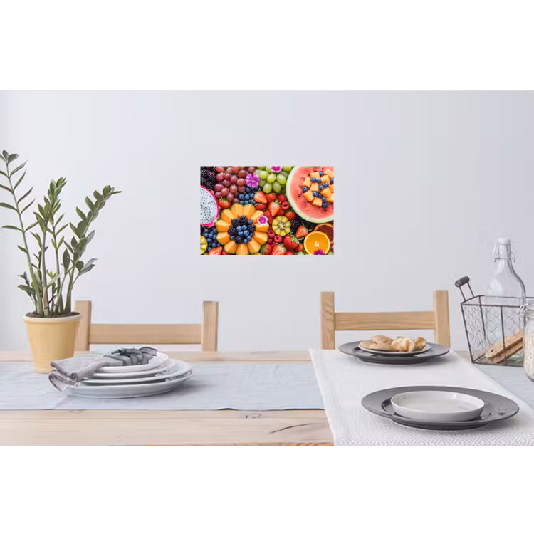 Muursticker - Fruit - Vers - Variatie - Eten - Kleurrijk — 3