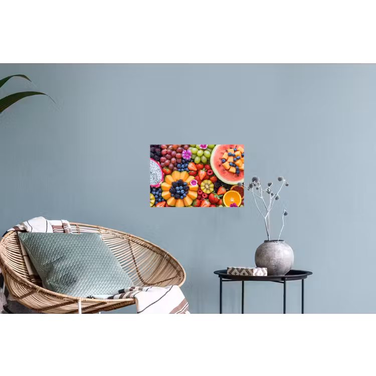 Muursticker - Fruit - Vers - Variatie - Eten - Kleurrijk — 4