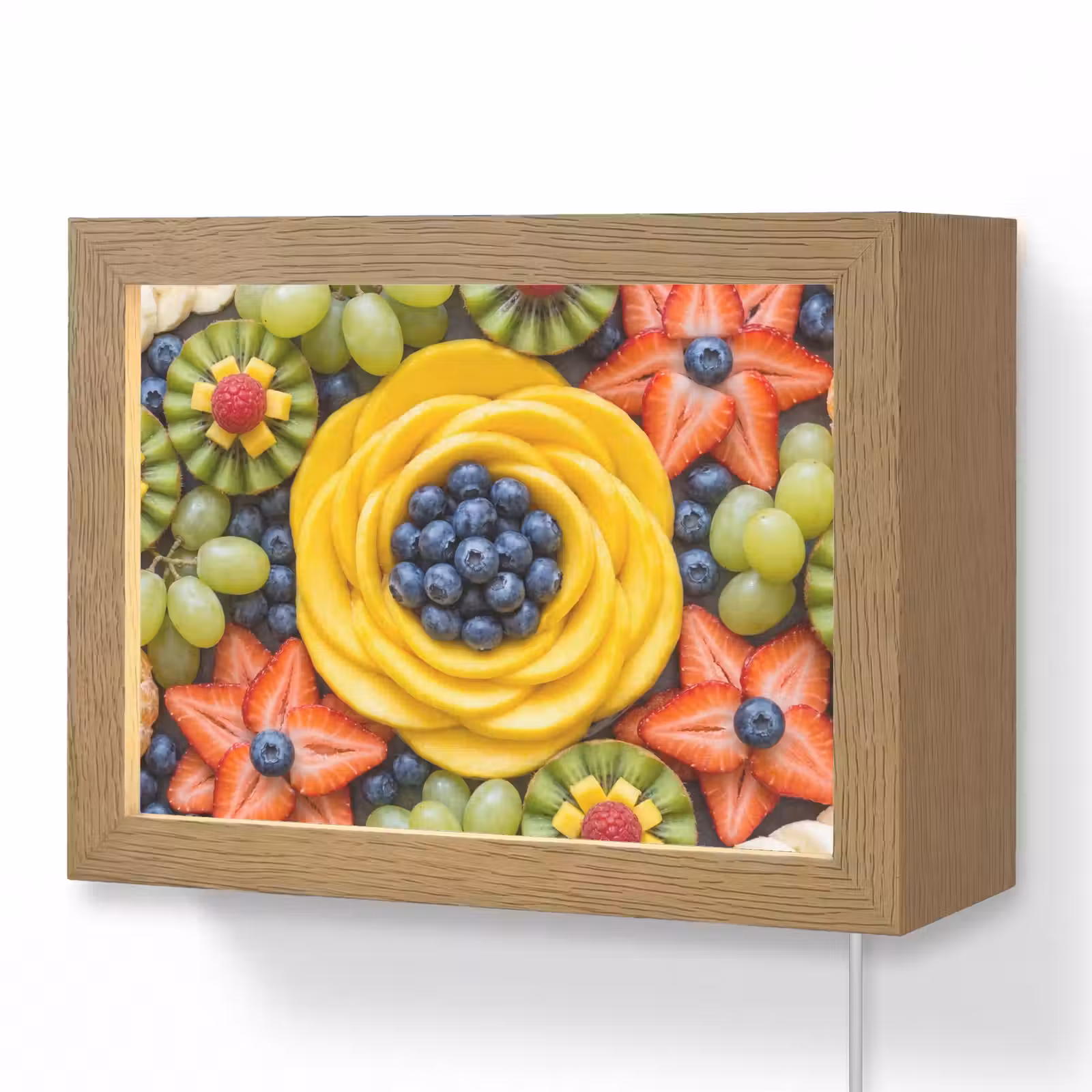 Lightbox - Wandlamp - Fruit - Arrangement - Gezond - Kleurrijk - Eten — 1