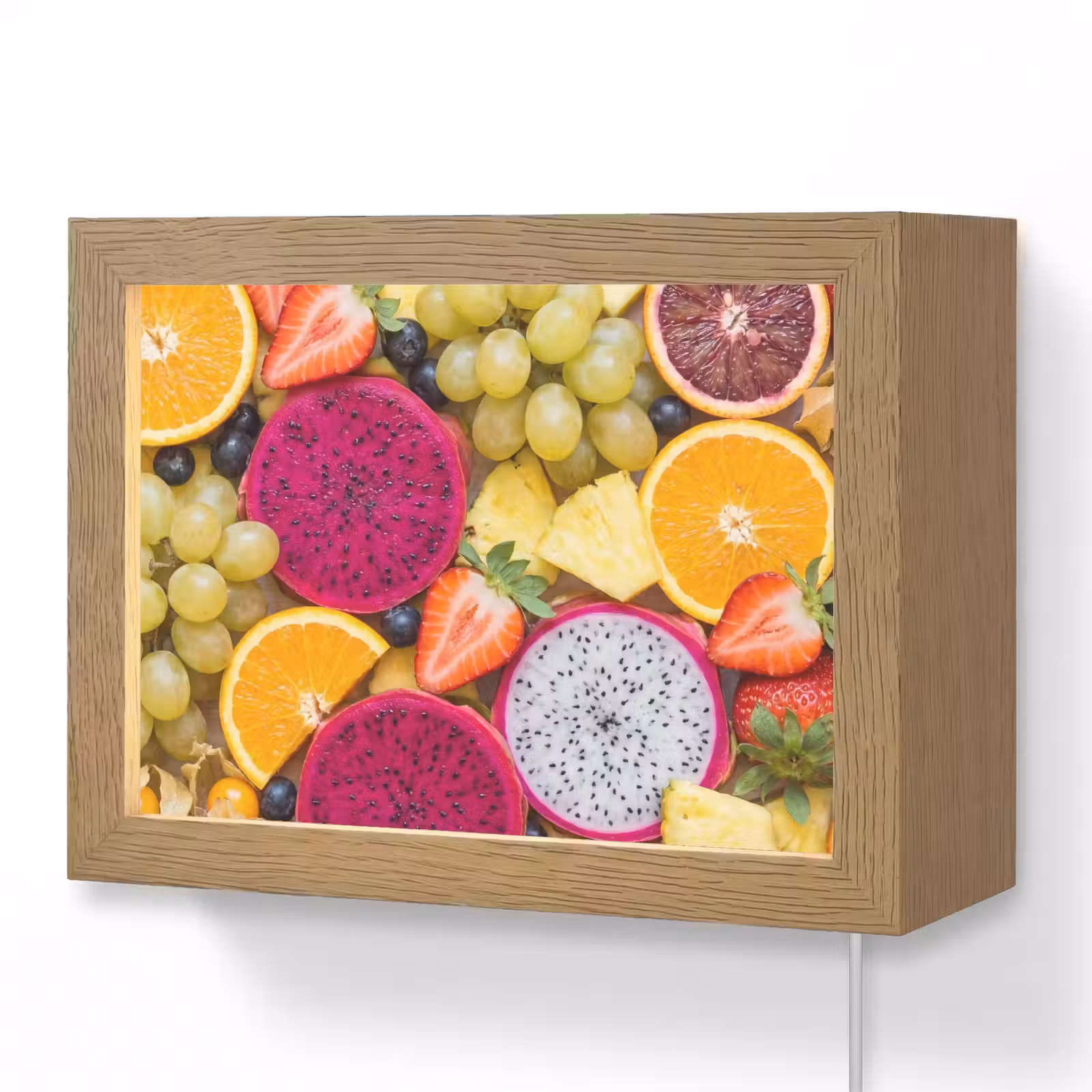 Lightbox - Wandlamp - Fruit - Assortiment - Kleurrijk - Gezondheid — 1