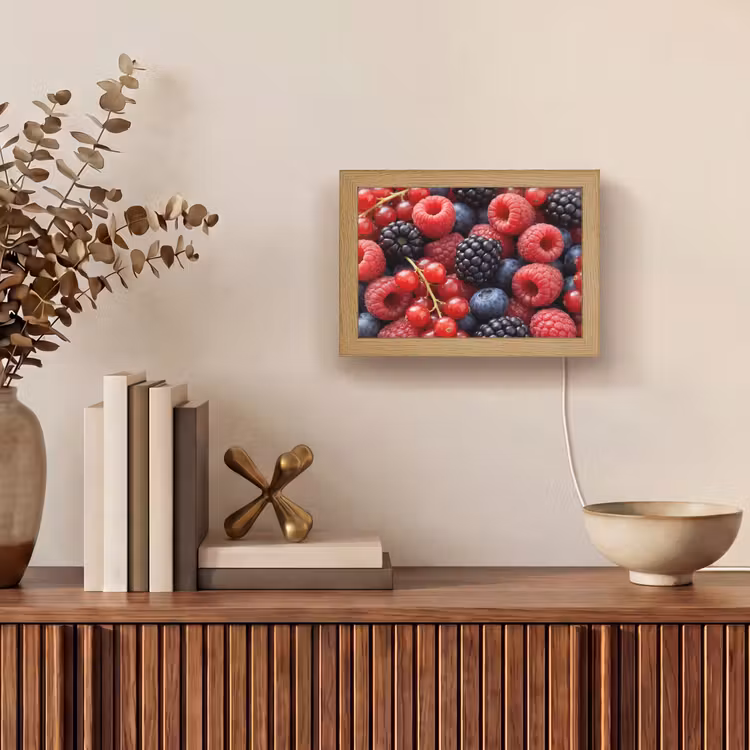 Lightbox - Wandlamp - Bessen - Mix - Vers - Eten - Kleurrijk — 4