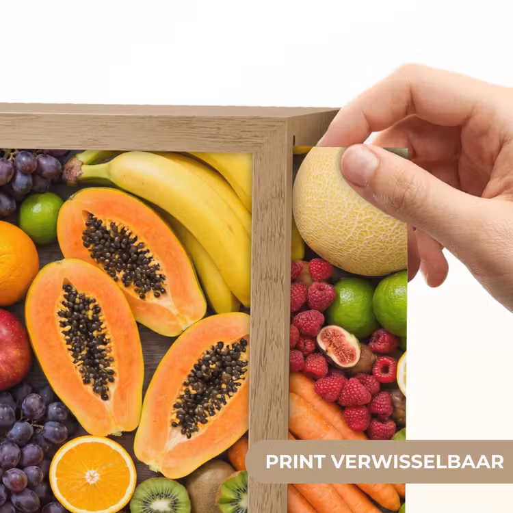 Lightbox - Wandlamp - Eten - Fruit - Groenten - Vers - Kleurrijk — 6
