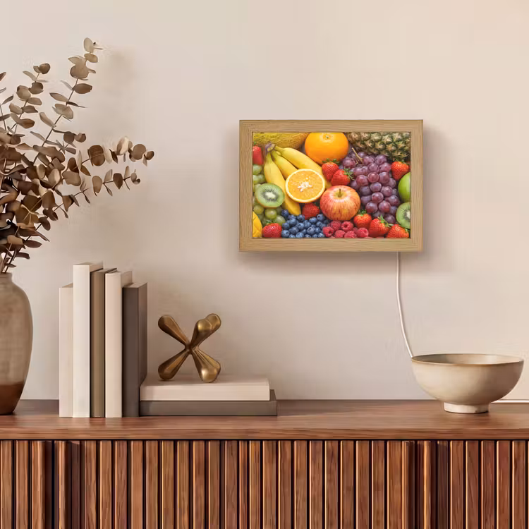 Lightbox - Wandlamp - Eten - Fruit - Vers - Kleurrijk - Voeding — 4