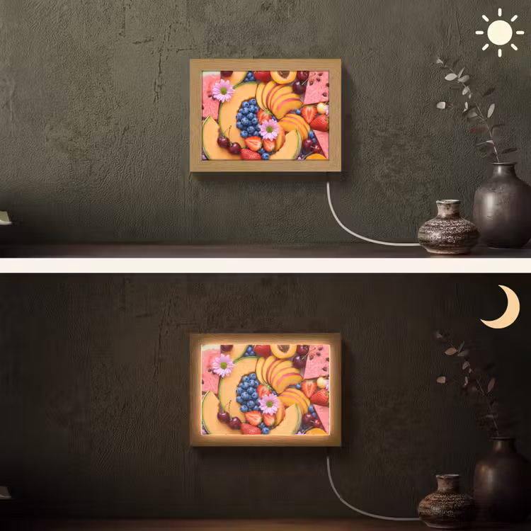 Lightbox - Wandlamp - Eten - Fruit - Zomer - Kleurrijk — 3