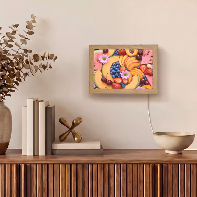 Lightbox - Wandlamp - Eten - Fruit - Zomer - Kleurrijk — 4
