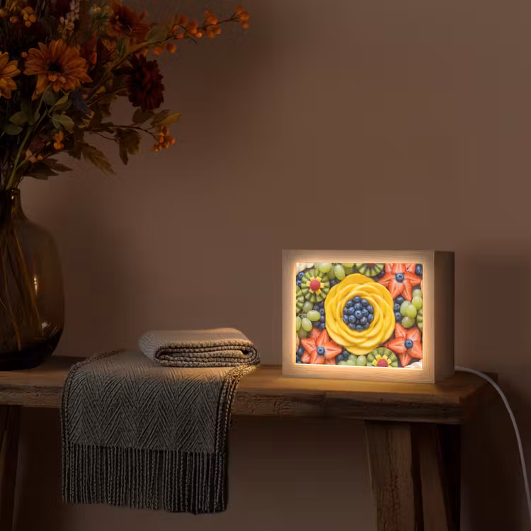 Lightbox - Wandlamp - Fruit - Arrangement - Gezond - Kleurrijk - Eten — 5