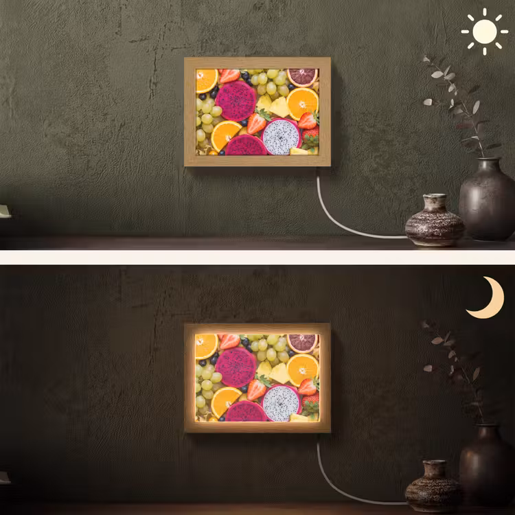 Lightbox - Wandlamp - Fruit - Assortiment - Kleurrijk - Gezondheid — 3