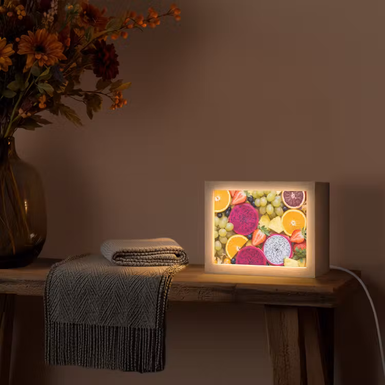 Lightbox - Wandlamp - Fruit - Assortiment - Kleurrijk - Gezondheid — 5