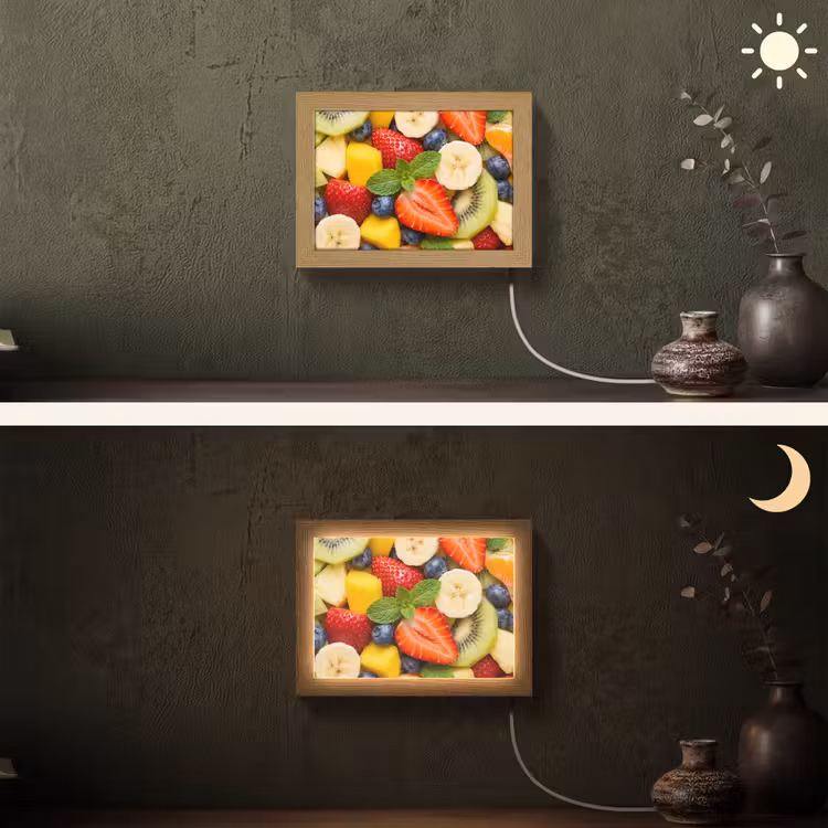 Lightbox - Wandlamp - Fruit - Plakjes - Eten - Kleurrijk — 3