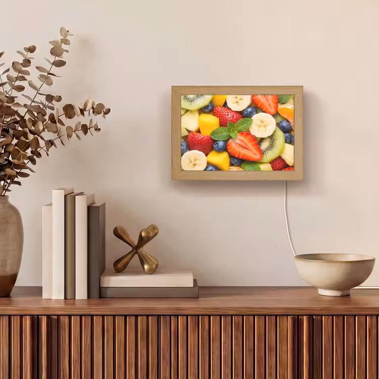 Lightbox - Wandlamp - Fruit - Plakjes - Eten - Kleurrijk — 4