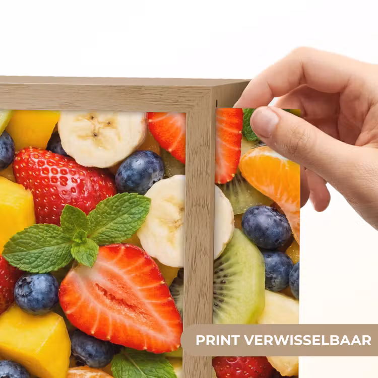 Lightbox - Wandlamp - Fruit - Plakjes - Eten - Kleurrijk — 6