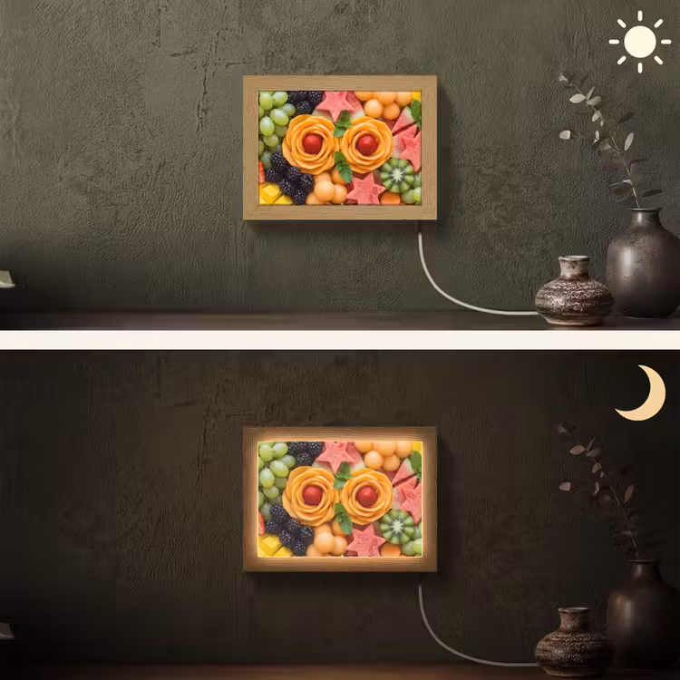 Lightbox - Wandlamp - Fruit - Variatie - Kleurrijk - Vers - Eten — 3