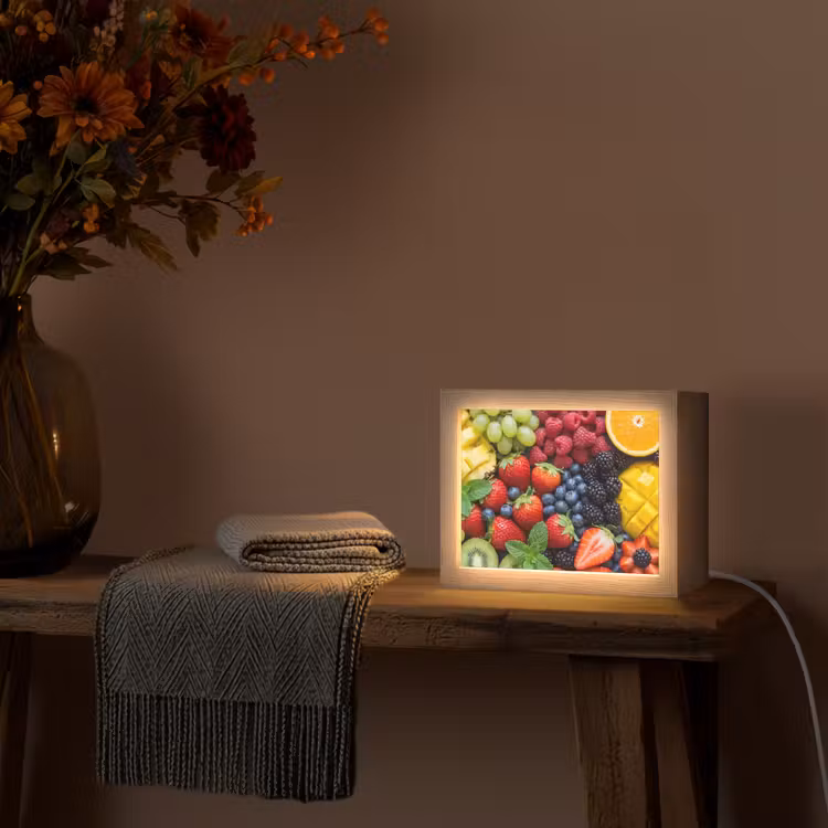 Lightbox - Wandlamp - Fruit - Vers - Kleurrijk - Eten — 5