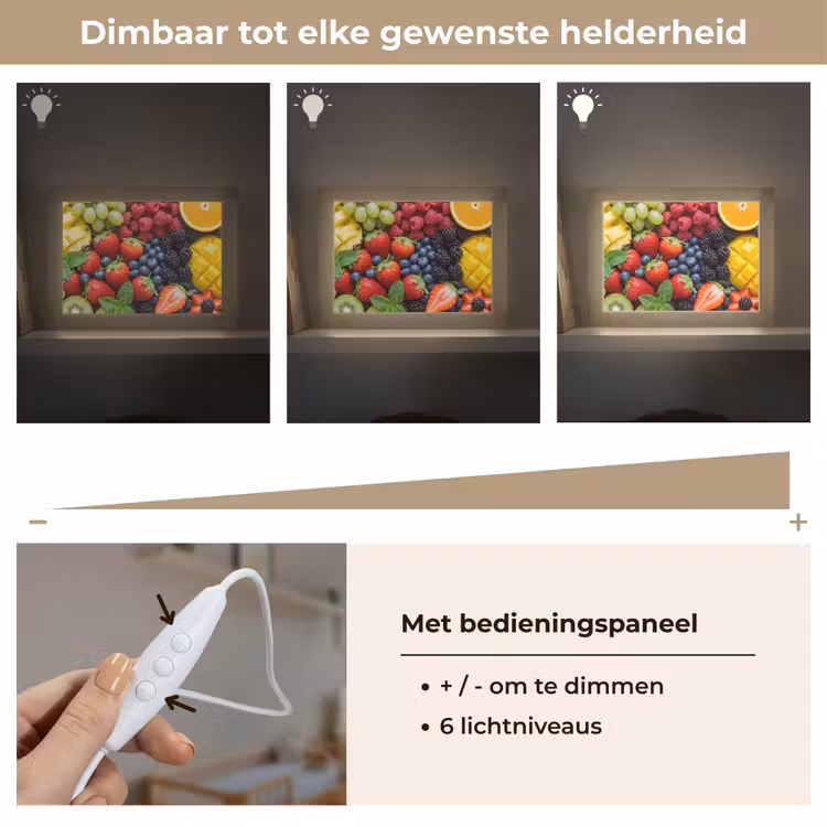 Lightbox - Wandlamp - Fruit - Vers - Kleurrijk - Eten — 8