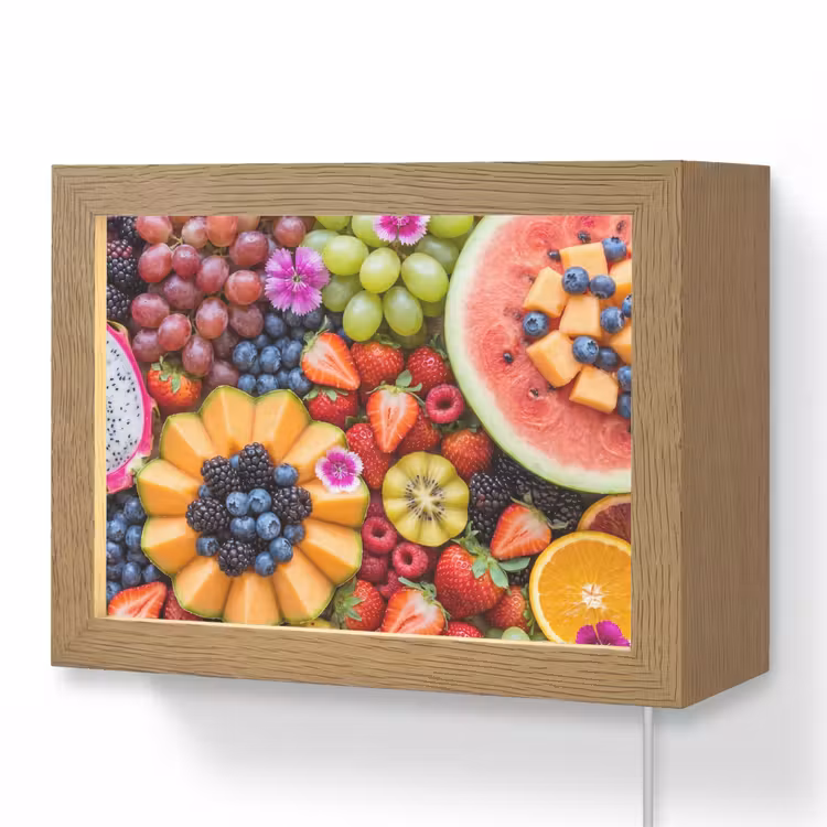 Lightbox - Wandlamp - Fruit - Vers - Variatie - Eten - Kleurrijk — 1