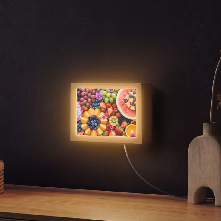 Lightbox - Wandlamp - Fruit - Vers - Variatie - Eten - Kleurrijk — 2