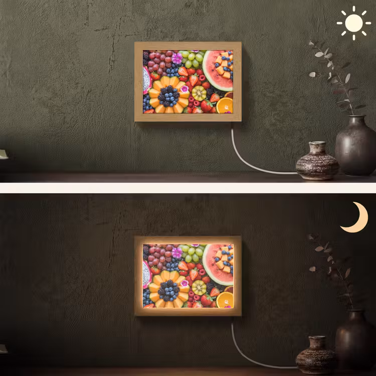 Lightbox - Wandlamp - Fruit - Vers - Variatie - Eten - Kleurrijk — 3