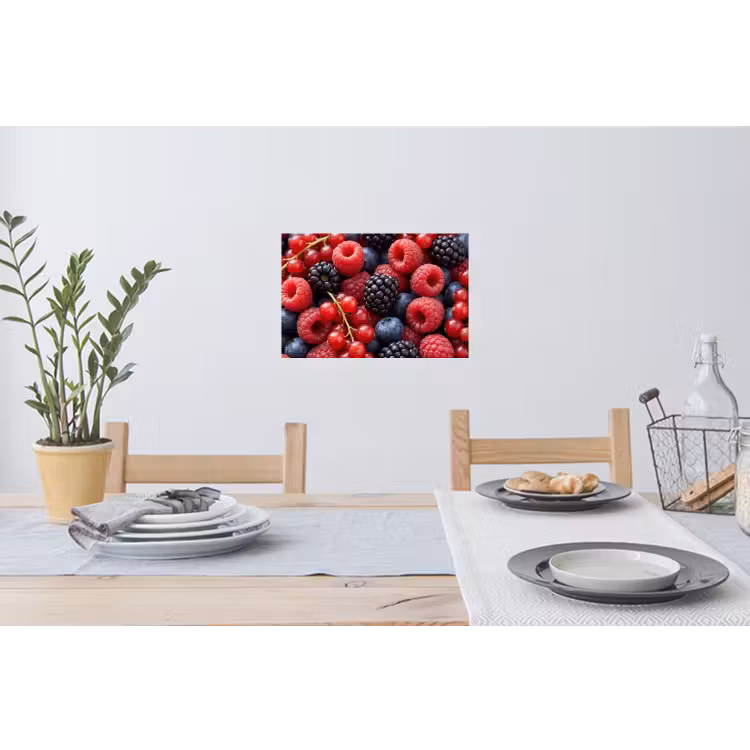 Muursticker - Bessen - Mix - Vers - Eten - Kleurrijk — 3