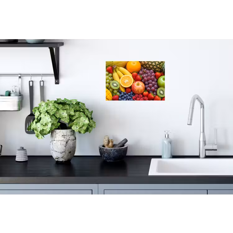 Muursticker - Eten - Fruit - Vers - Kleurrijk - Voeding — 2