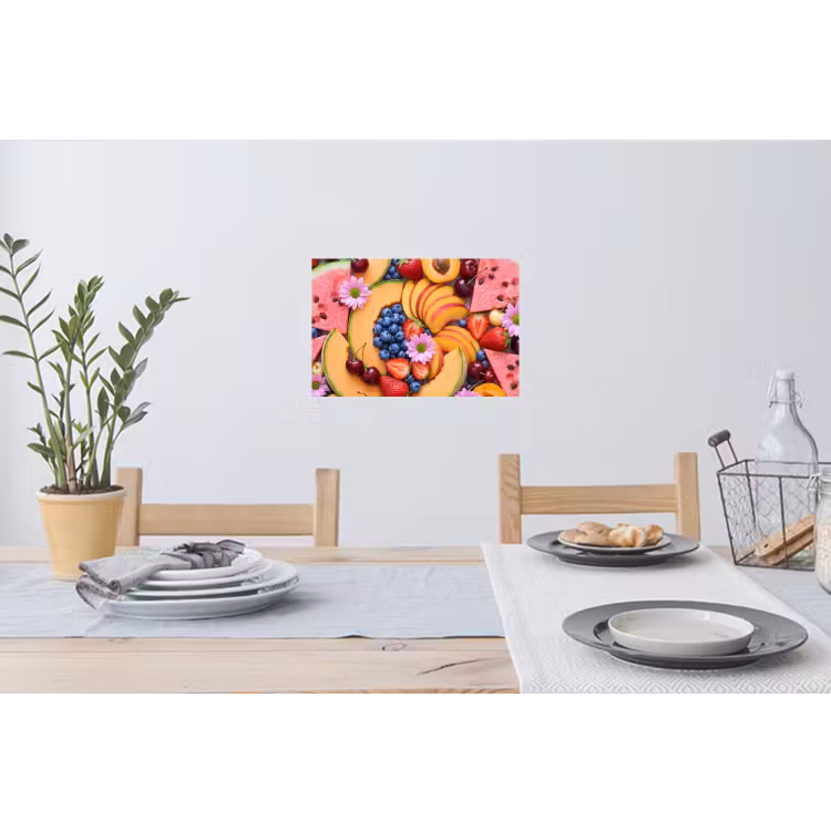 Muursticker - Eten - Fruit - Zomer - Kleurrijk — 3