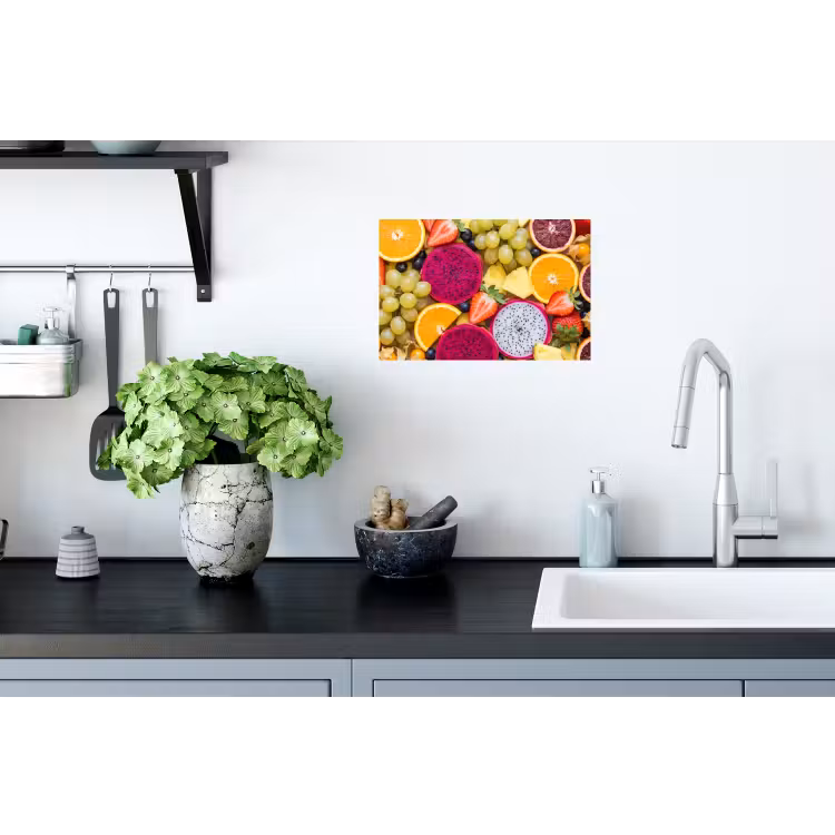 Muursticker - Fruit - Assortiment - Kleurrijk - Gezondheid — 2