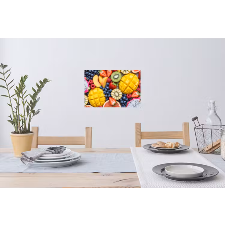 Muursticker - Fruit - Versneden - Kleurrijk - Eten - Gezond — 3