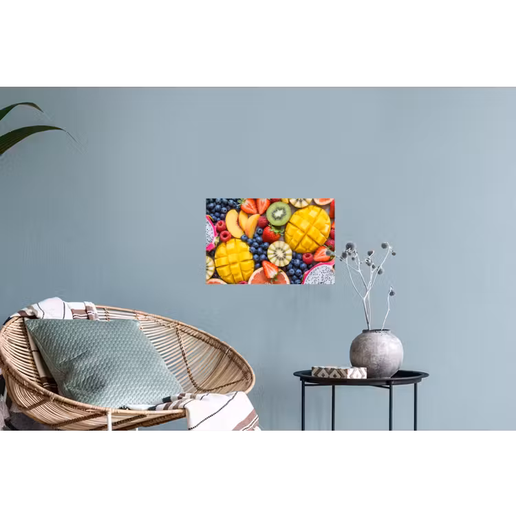 Muursticker - Fruit - Versneden - Kleurrijk - Eten - Gezond — 4