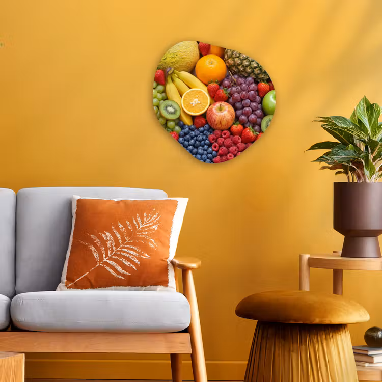 Organisch schilderij - Forex - Eten - Fruit - Vers - Kleurrijk - Voeding — 3