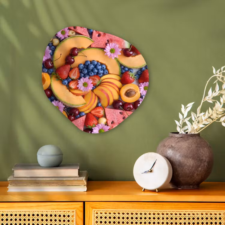 Organisch schilderij - Forex - Eten - Fruit - Zomer - Kleurrijk — 2