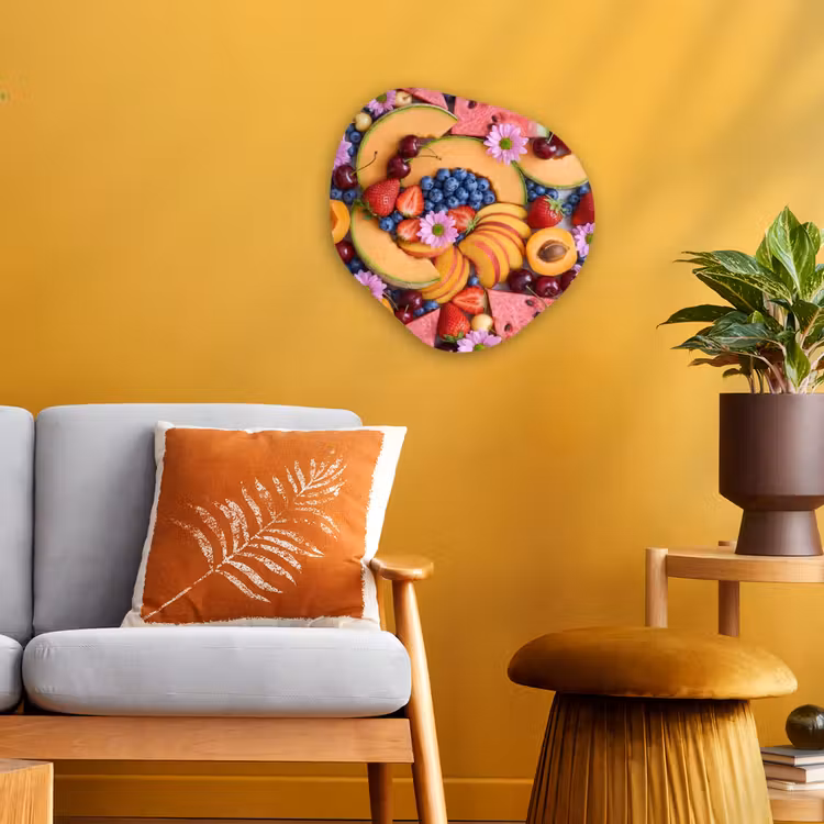 Organisch schilderij - Forex - Eten - Fruit - Zomer - Kleurrijk — 3