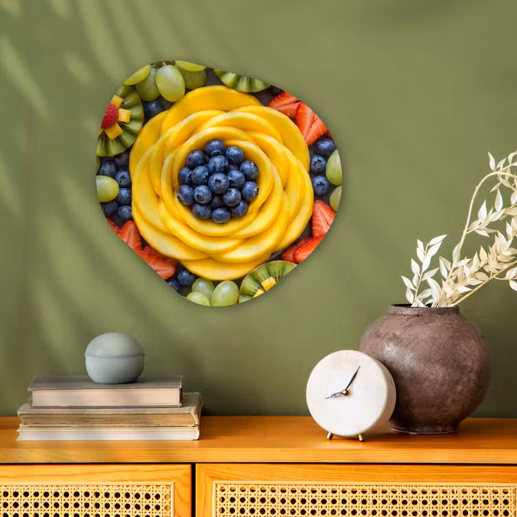 Organisch schilderij - Forex - Fruit - Arrangement - Gezond - Kleurrijk - Eten — 2