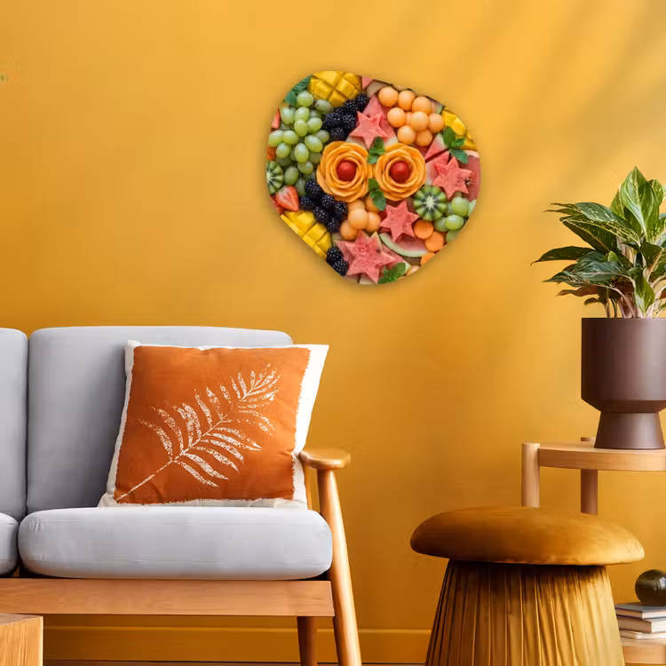 Organisch schilderij - Forex - Fruit - Variatie - Kleurrijk - Vers - Eten — 3
