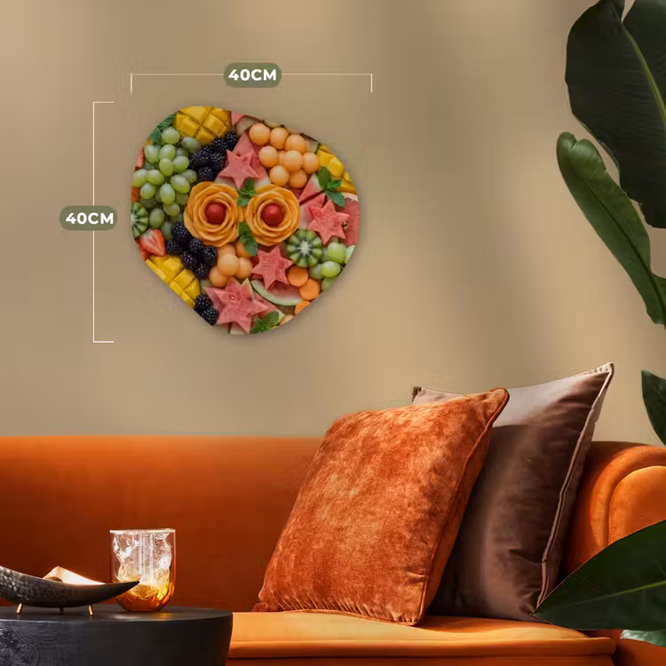 Organisch schilderij - Forex - Fruit - Variatie - Kleurrijk - Vers - Eten — 4
