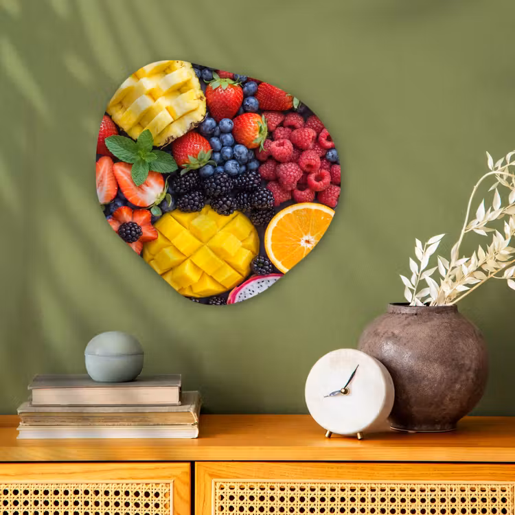 Organisch schilderij - Forex - Fruit - Vers - Kleurrijk - Eten — 2