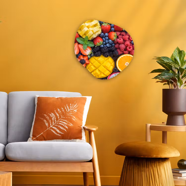 Organisch schilderij - Forex - Fruit - Vers - Kleurrijk - Eten — 3