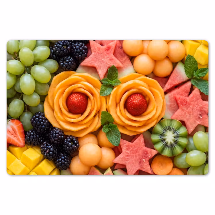 Placemat - 6 stuks - Fruit - Variatie - Kleurrijk - Vers - Eten — 7