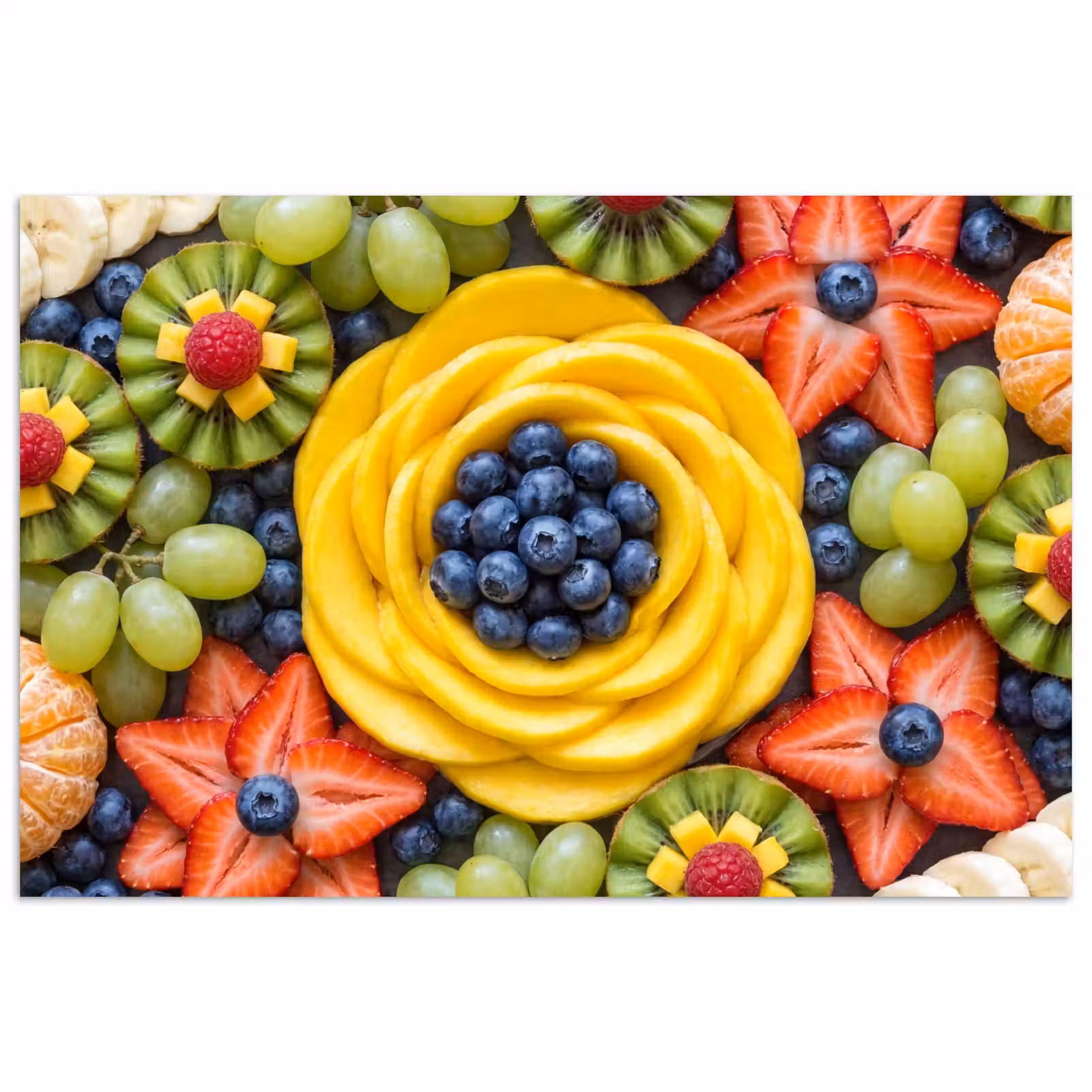Poster - Fruit - Arrangement - Gezond - Kleurrijk - Eten — 1