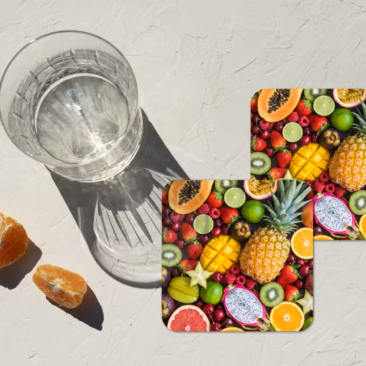 Onderzetter - Fruit - Assortiment - Vers - Gezond - Kleurrijk — 2