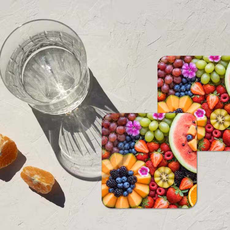 Onderzetter - Fruit - Vers - Variatie - Eten - Kleurrijk — 2