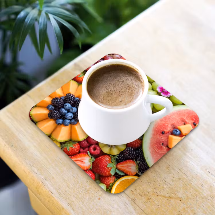Onderzetter - Fruit - Vers - Variatie - Eten - Kleurrijk — 3