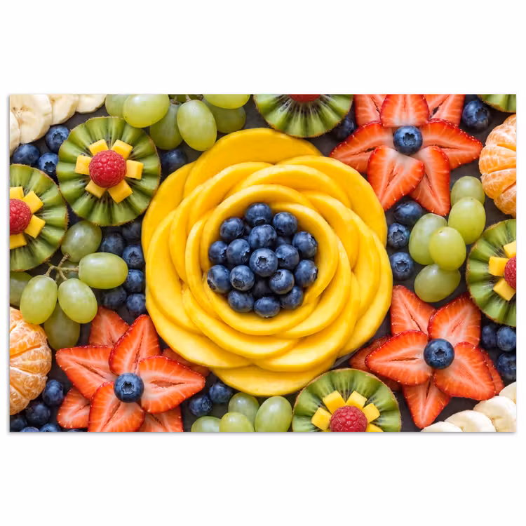 Poster - Fruit - Arrangement - Gezond - Kleurrijk - Eten — 1
