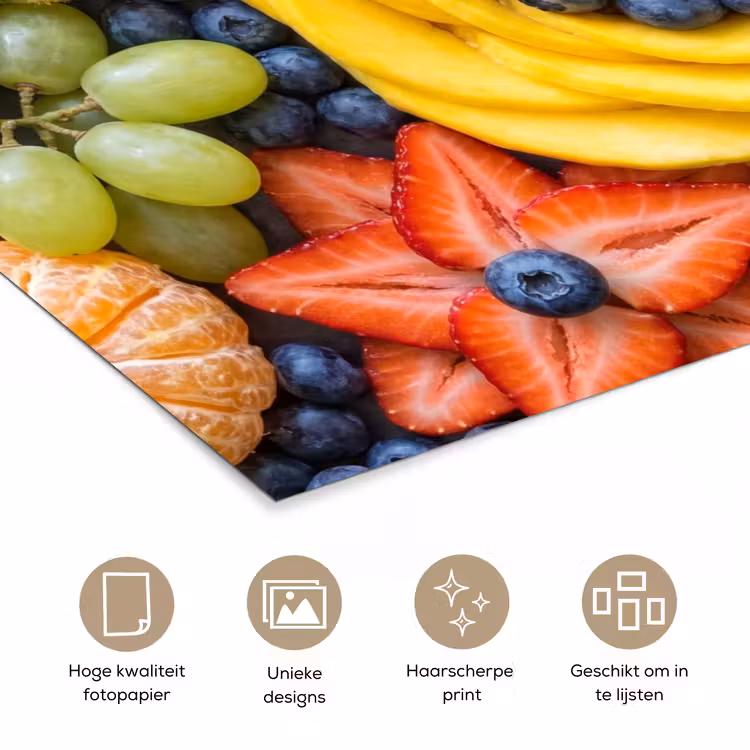 Poster - Fruit - Arrangement - Gezond - Kleurrijk - Eten — 5