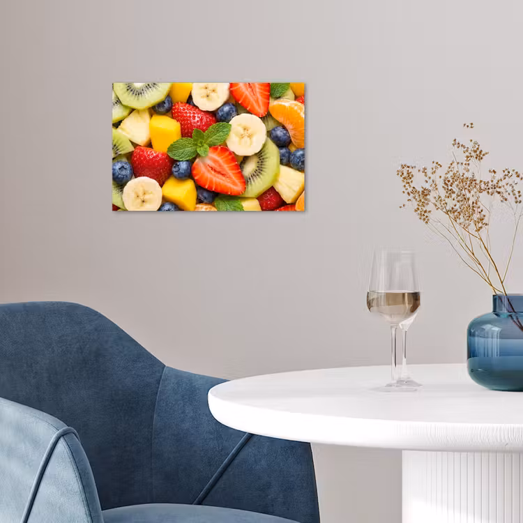 Poster - Fruit - Plakjes - Eten - Kleurrijk — 4
