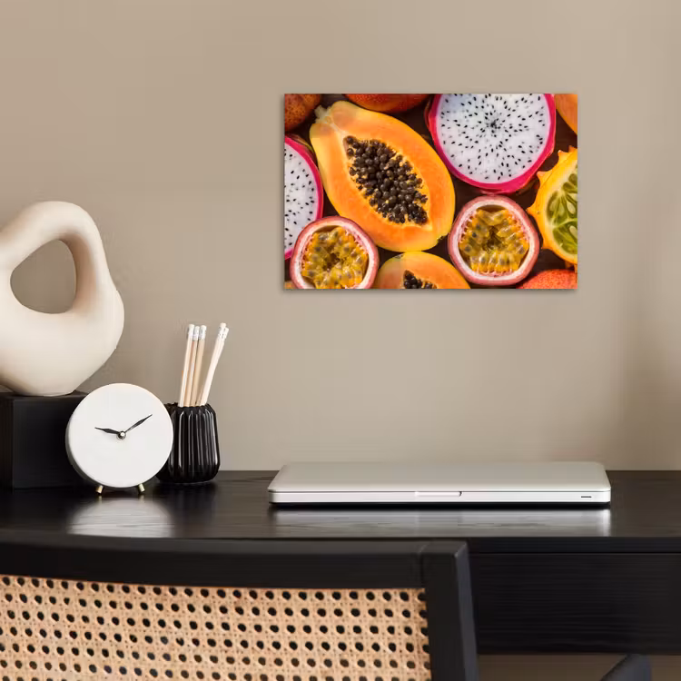 Poster - Fruit - Geopend - Tropisch - Eten - Kleurrijk — 2