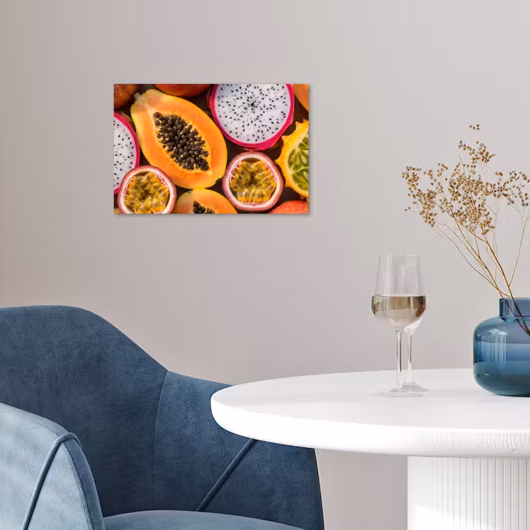 Poster - Fruit - Geopend - Tropisch - Eten - Kleurrijk — 4