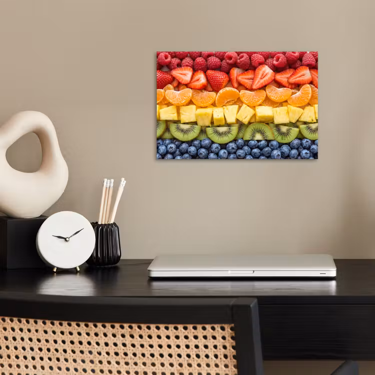 Poster - Fruit - Regenboog - Gezond - Kleurrijk — 2