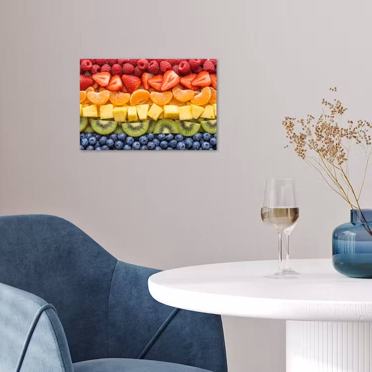 Poster - Fruit - Regenboog - Gezond - Kleurrijk — 4